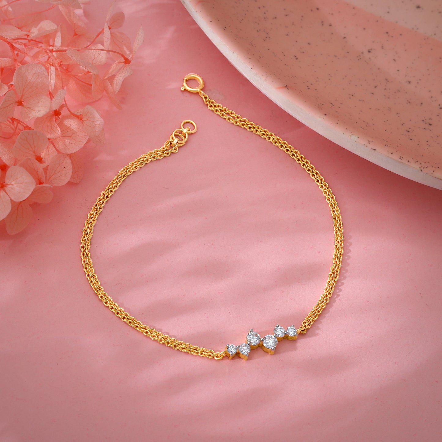 Gold Cirra Diamond Bracelet