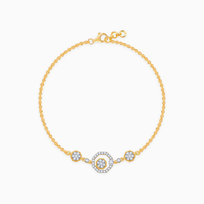 Gold Krystallos Diamond Bracelet