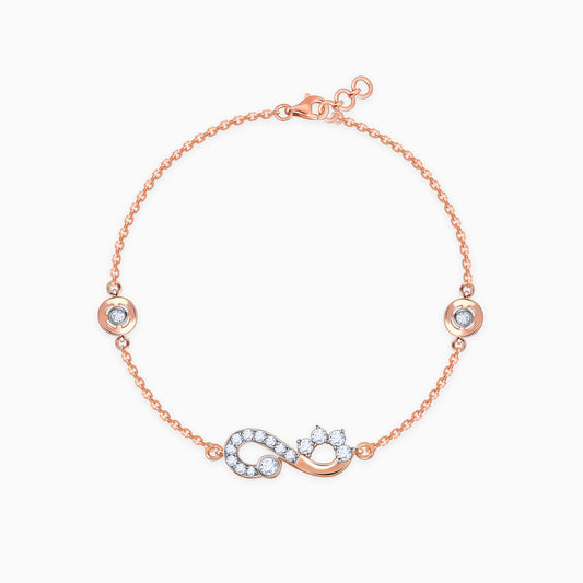 Rose Gold Eterna Diamond Bracelet