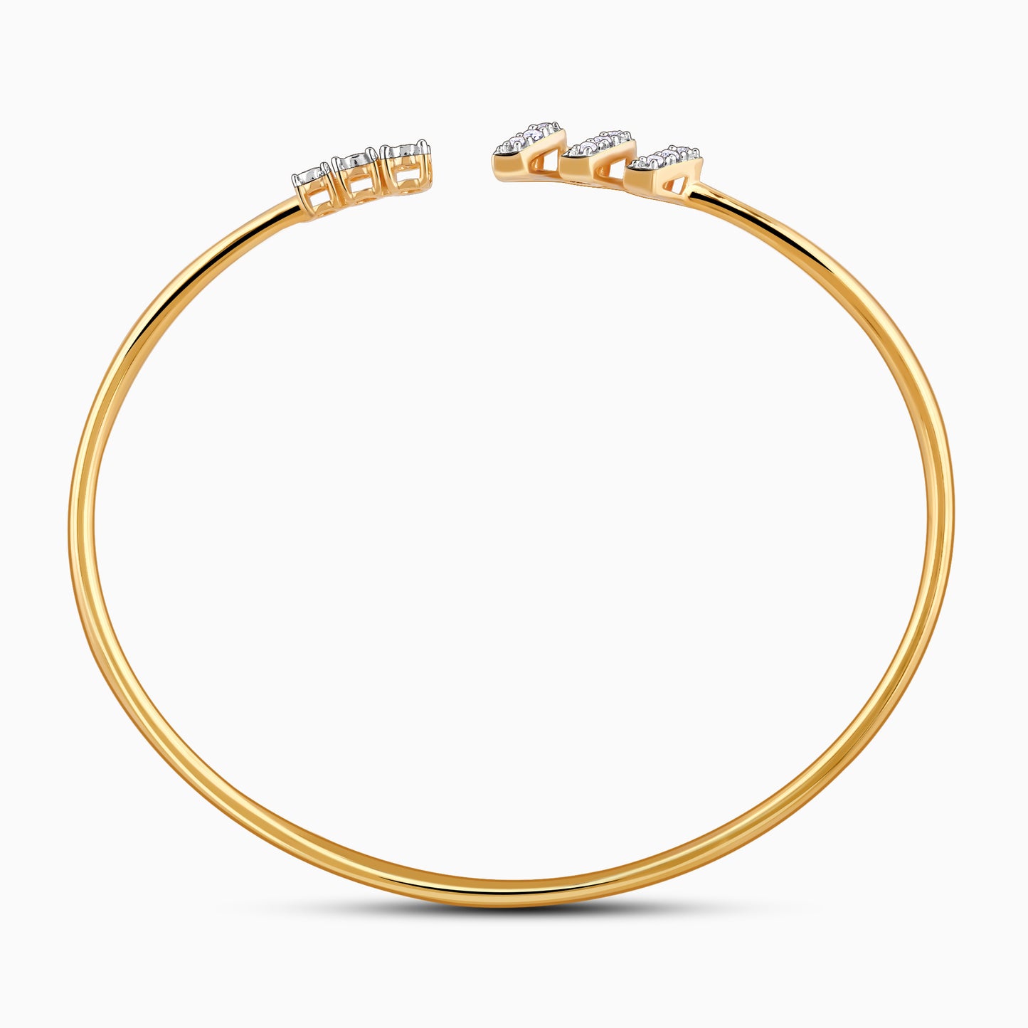 Gold Extraordinary Shine Diamond Bracelet