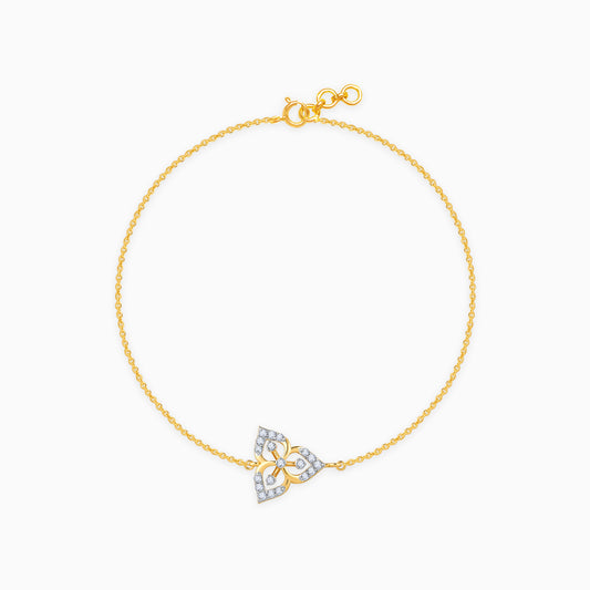 Gold Jasmine Diamond Bracelet