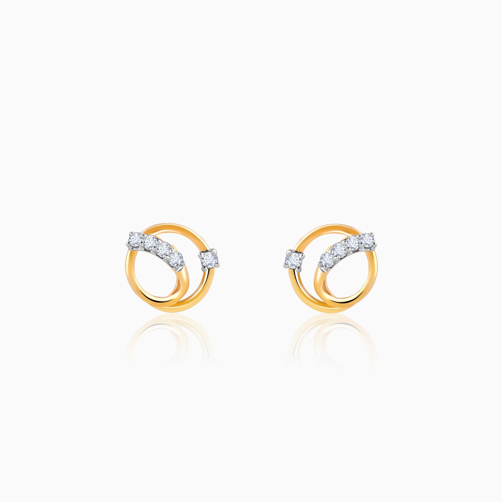 Lab_grown_diamond_Gold_Orb_Diamond_Earrings