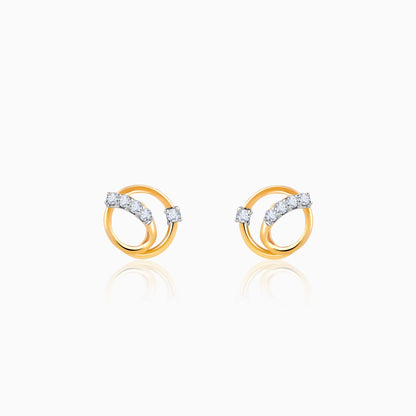 Lab_grown_diamond_Gold_Orb_Diamond_Earrings