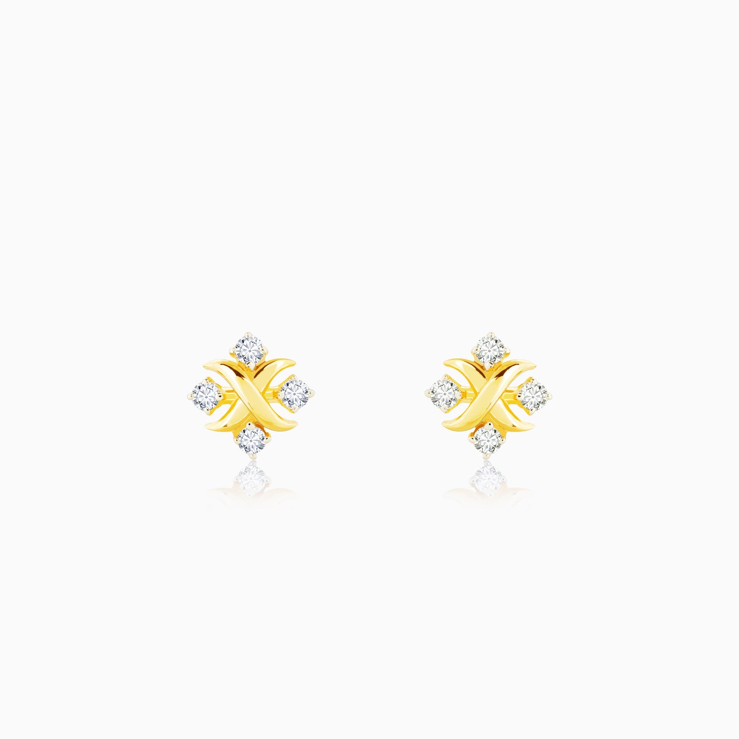 Lab_grown_diamond_Gold_Classic_Glow_Diamond_Stud_Earrings