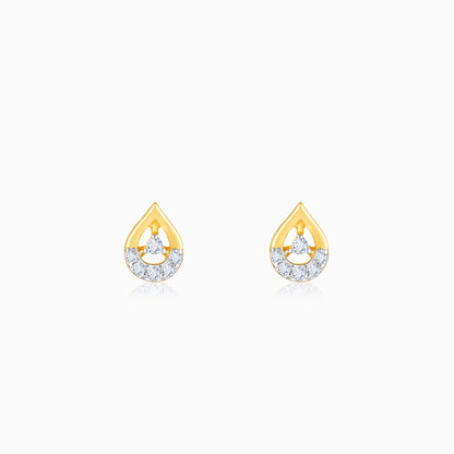 Gold Celestial Rain Diamond Earrings