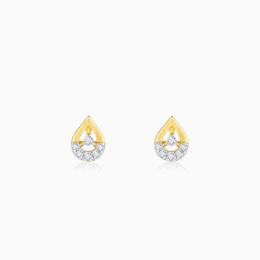 Gold Celestial Rain Diamond Earrings