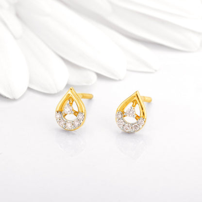 Gold Celestial Rain Diamond Earrings