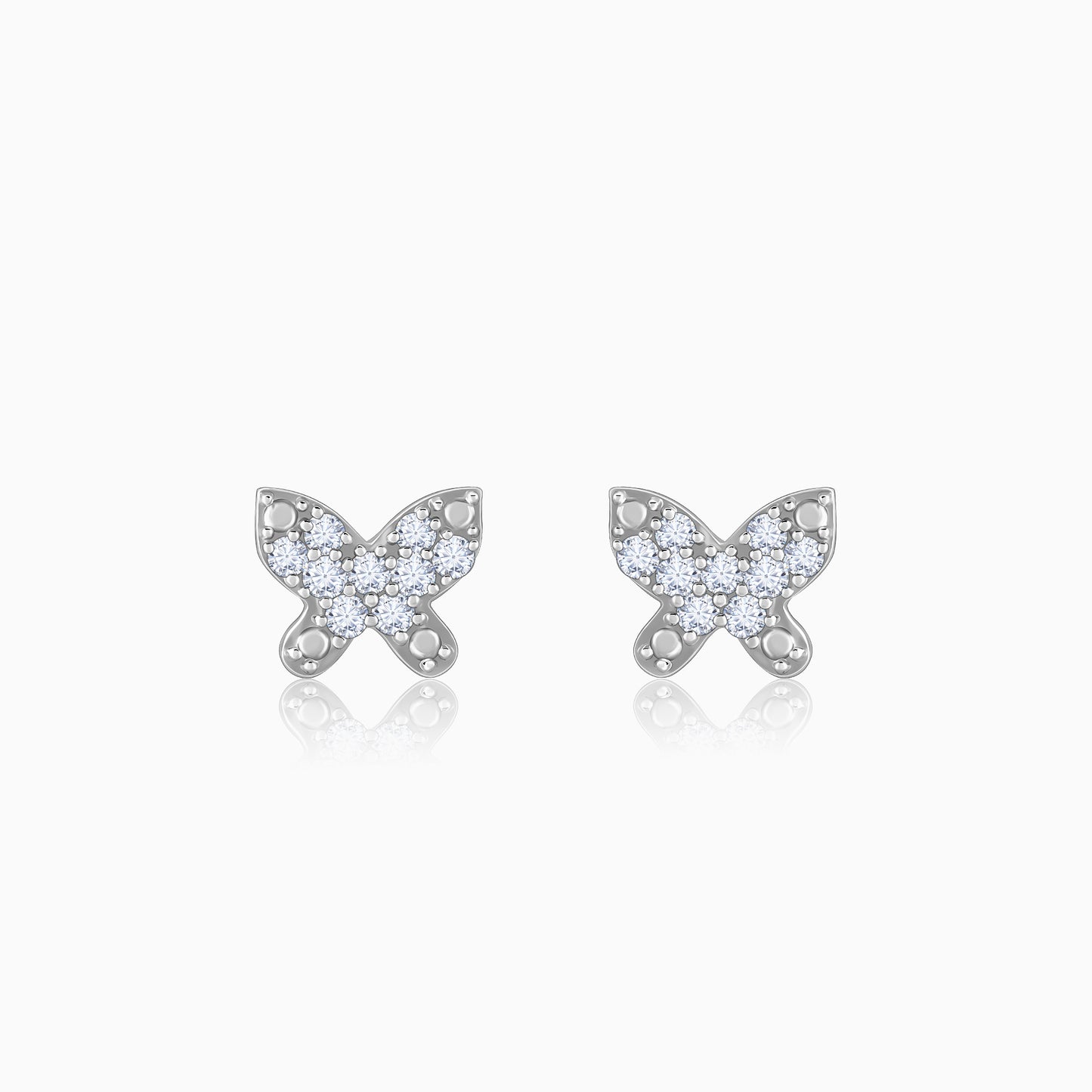 Gold Evolve Diamond Earrings