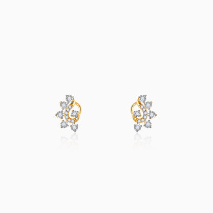 Gold Charisma Diamond Earrings