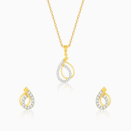 Gold Prosperous Diamond Set