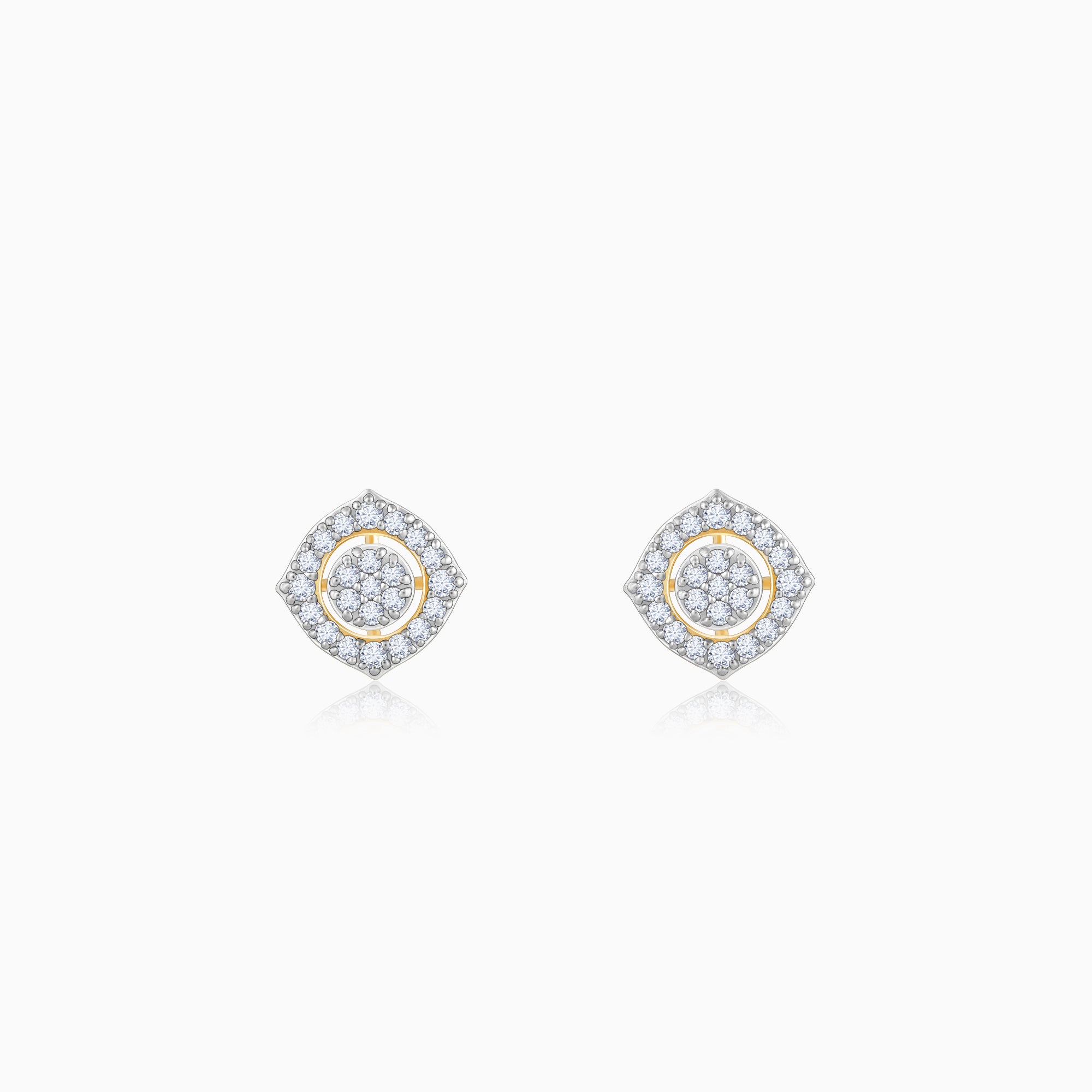 Pear Shape Diamond Earrings