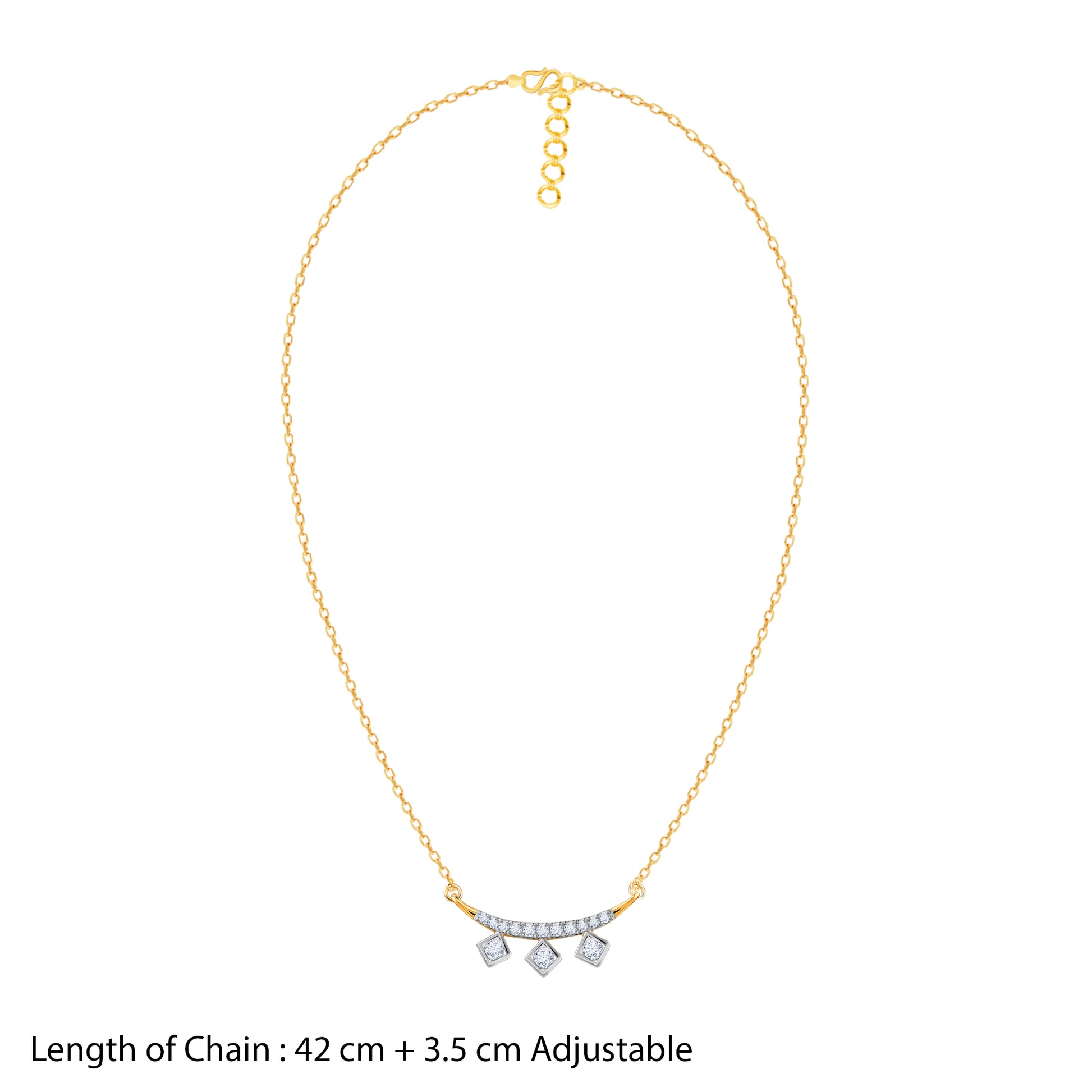 pure gold necklace for women