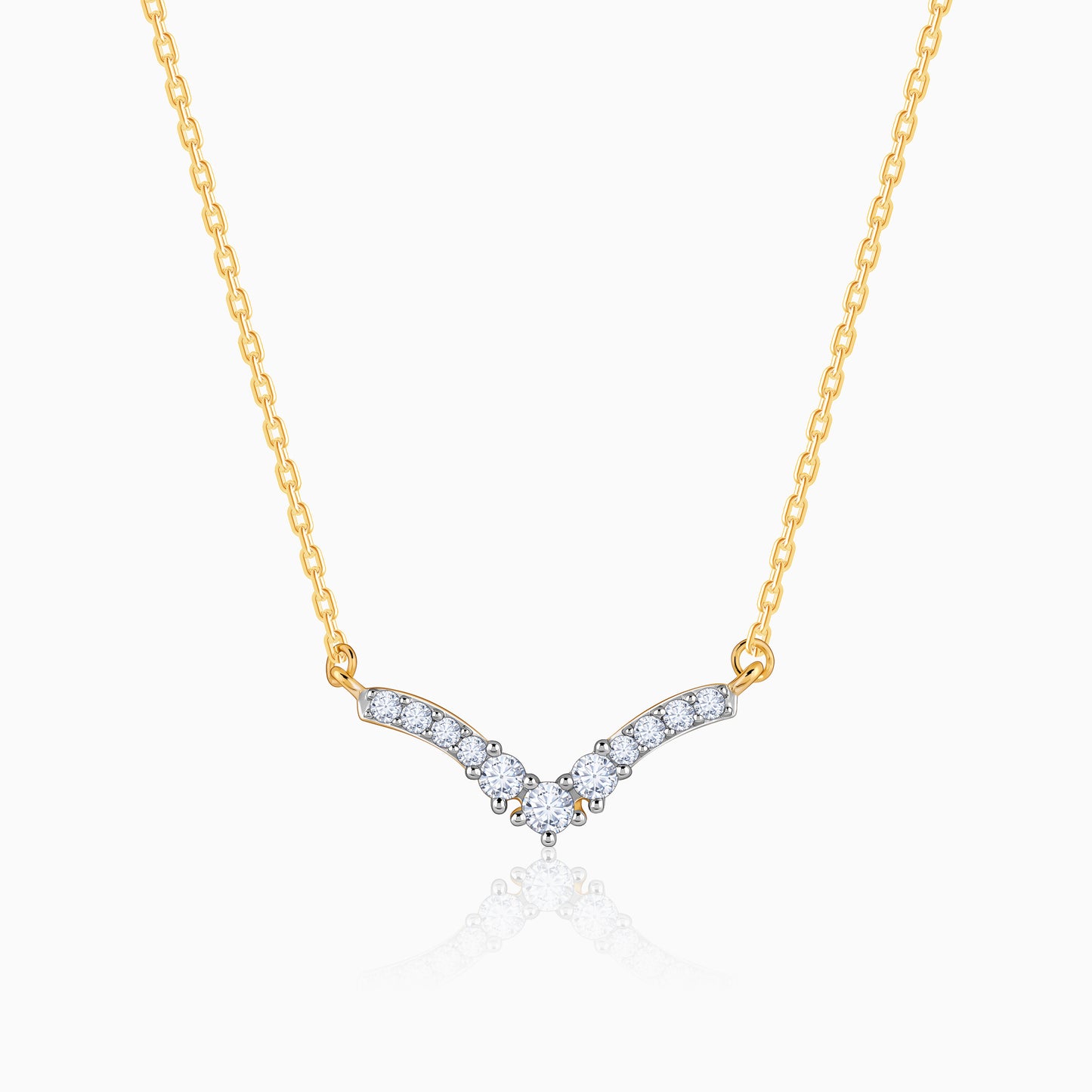 Gold Precious Miracle Diamond Necklace