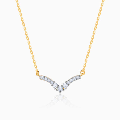 Gold Precious Miracle Diamond Necklace