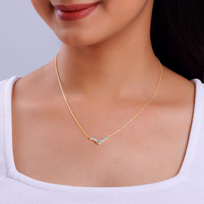 Gold Precious Miracle Diamond Necklace