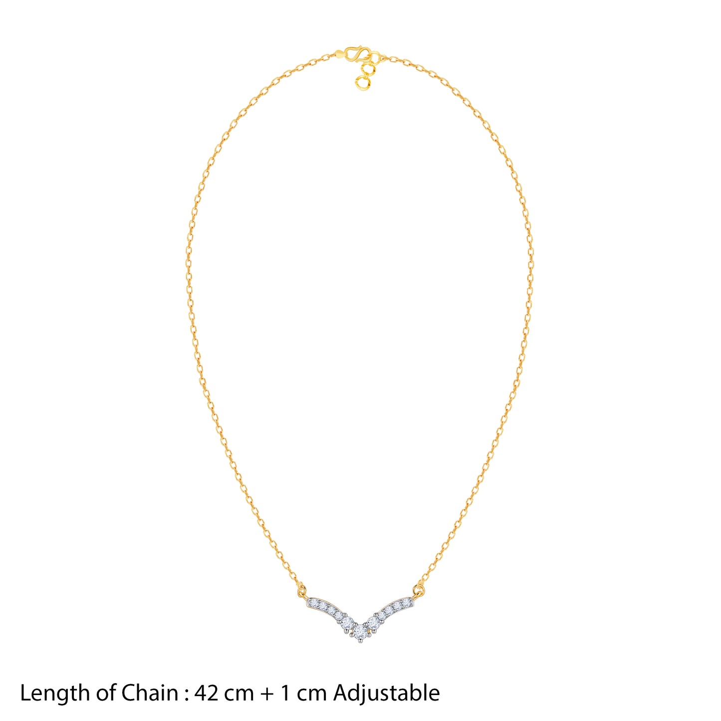 pure gold necklace for women