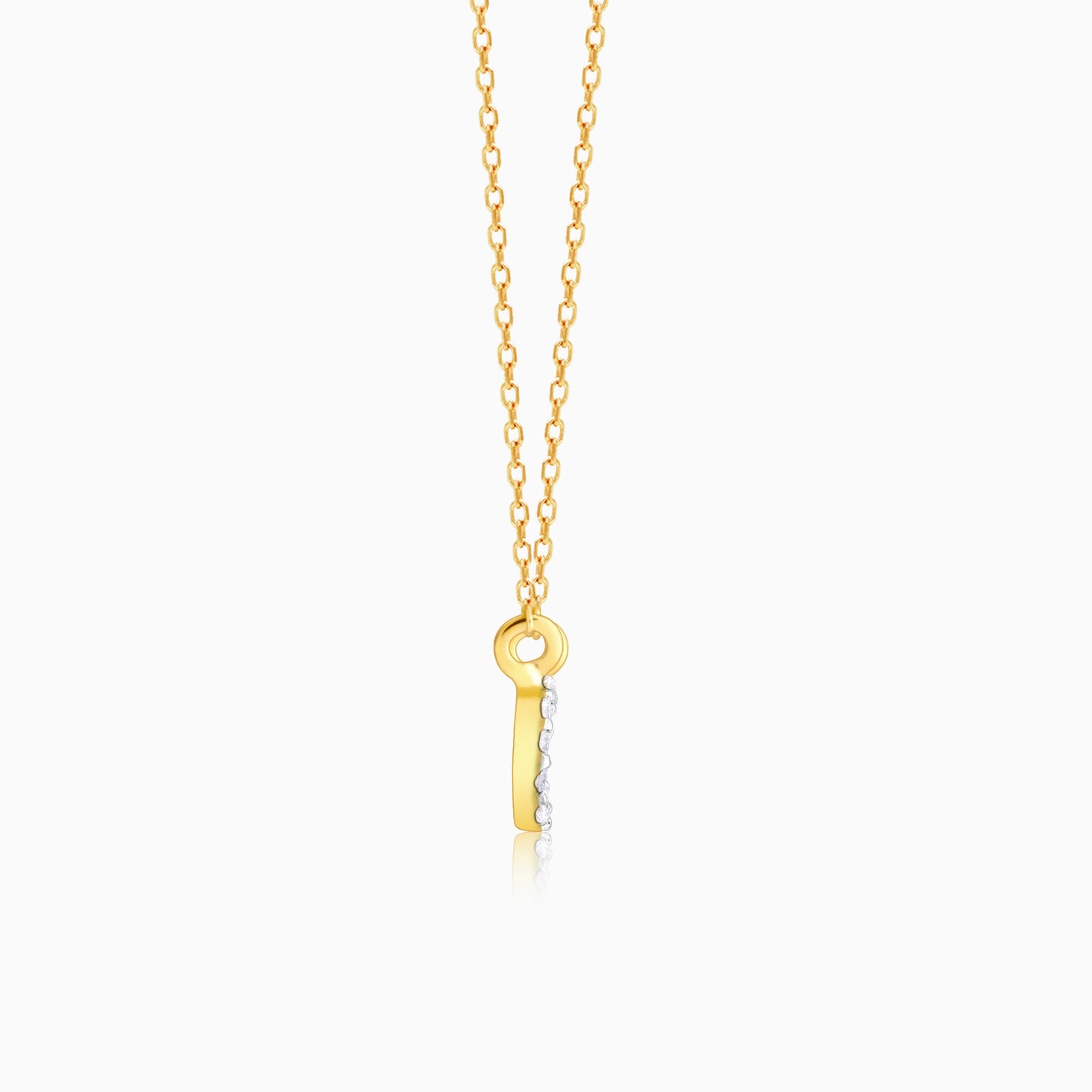 Gold Infinity Grace Diamond Necklace