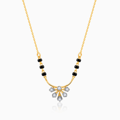 Gold Gleam Diamond Mangalsutra