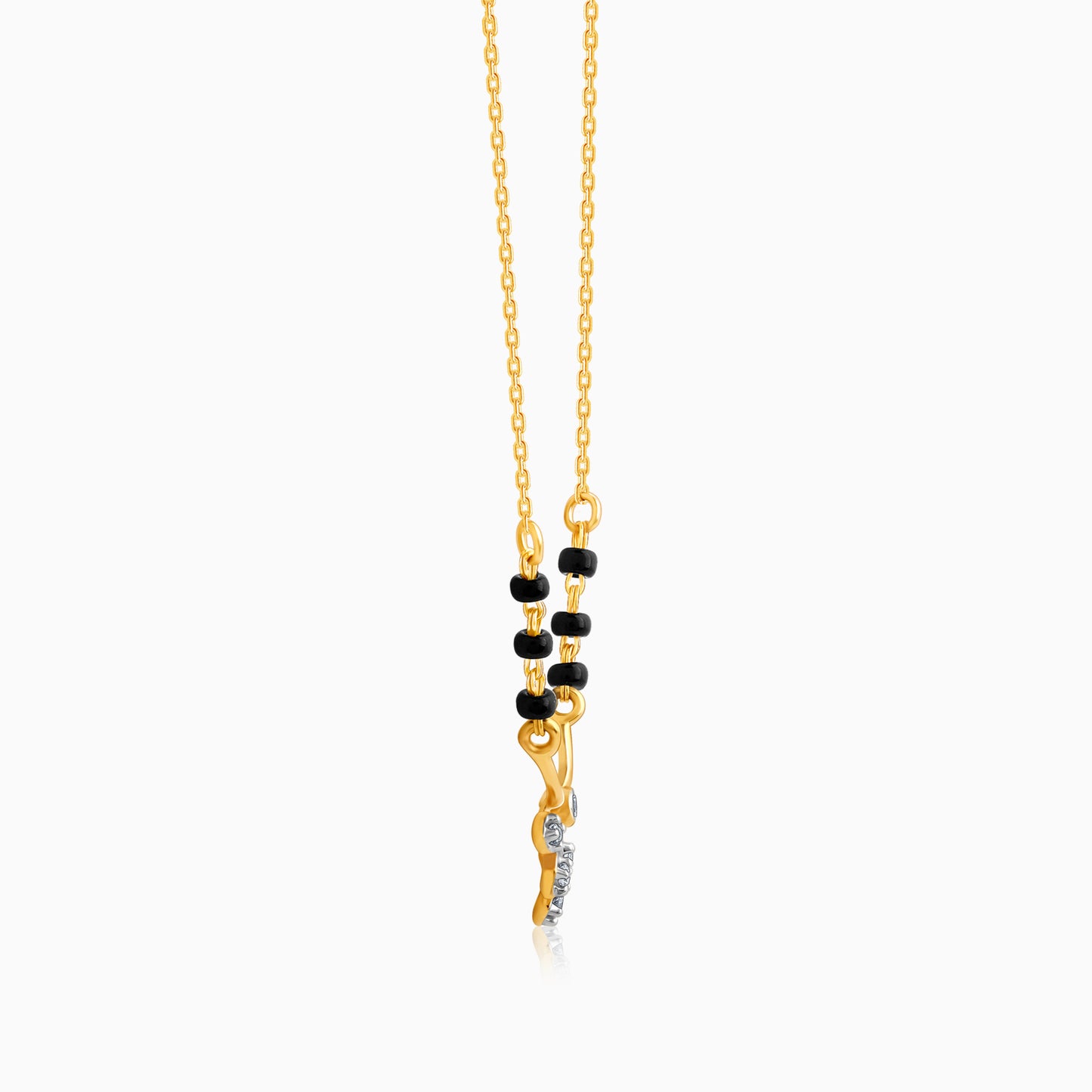 Gold Gleam Diamond Mangalsutra