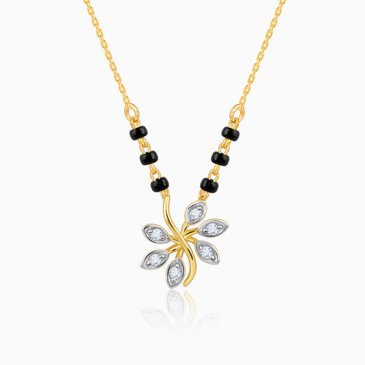 Gold Rouge Diamond Mangalsutra