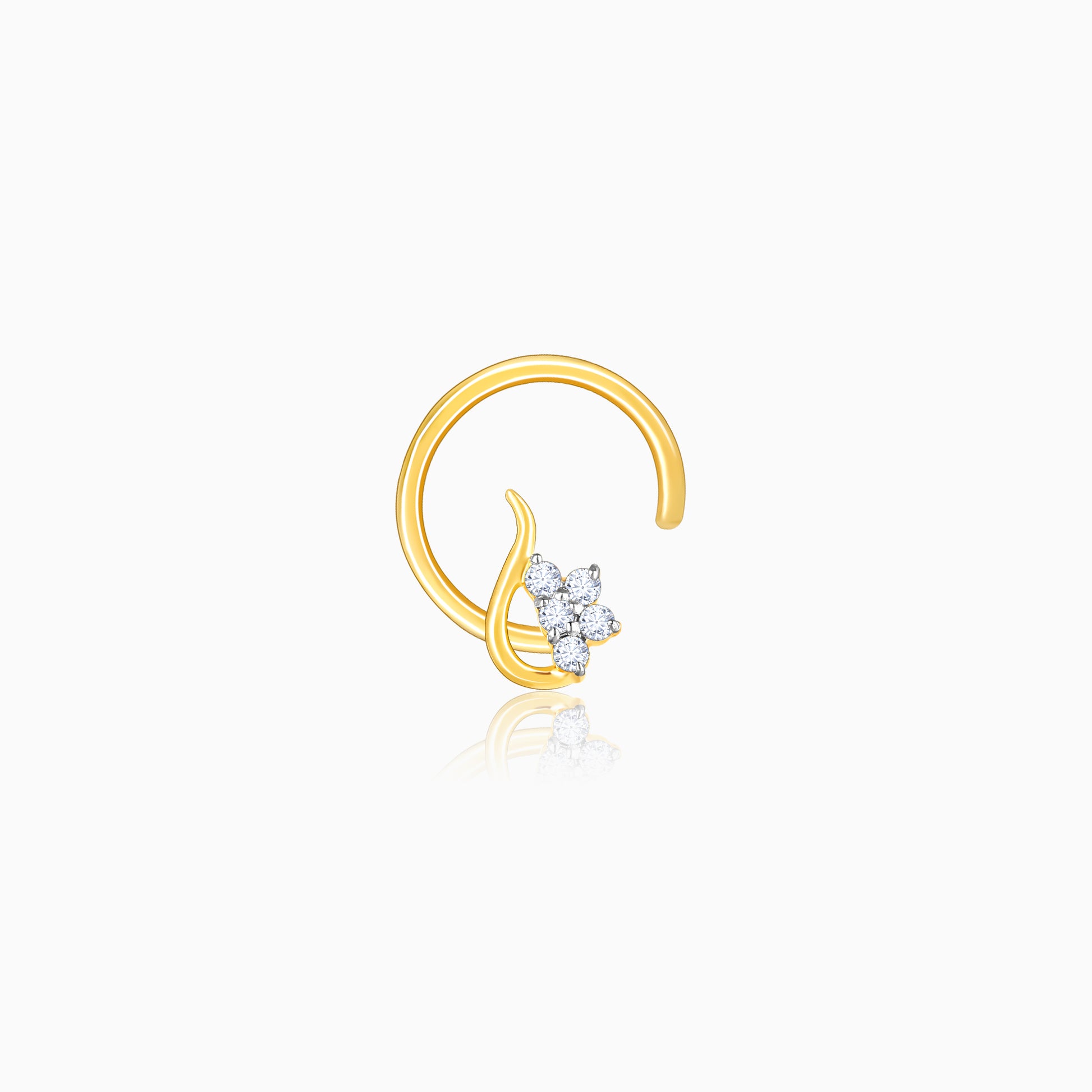 Lab_grown_diamond_Gold_Glittering_Treasure_Diamond_Nose_Pin