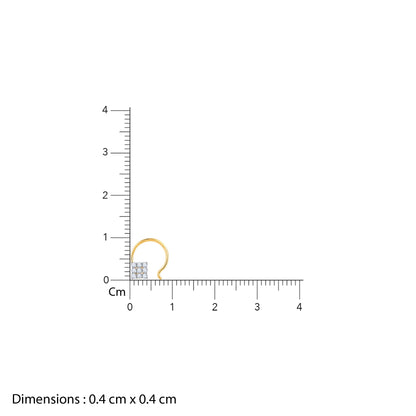 Gold Forevera Diamond Nopsepin