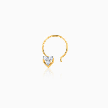 Gold So Lovely Diamond Nose Ring