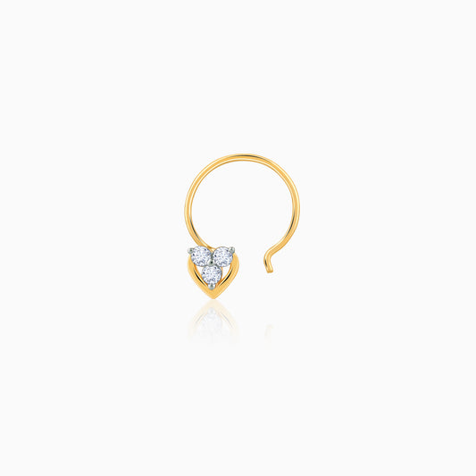 Gold So Lovely Diamond Nose Ring