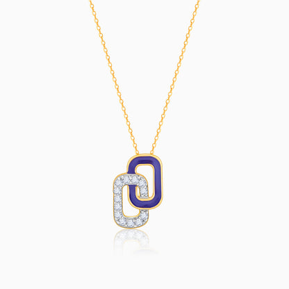 Lab_grown_diamond_Gold_Connected_Diamond_Pendant