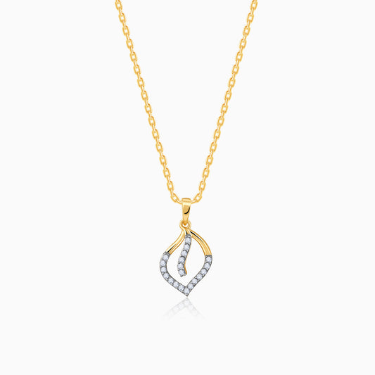 Gold Fidelity Diamond Pendant