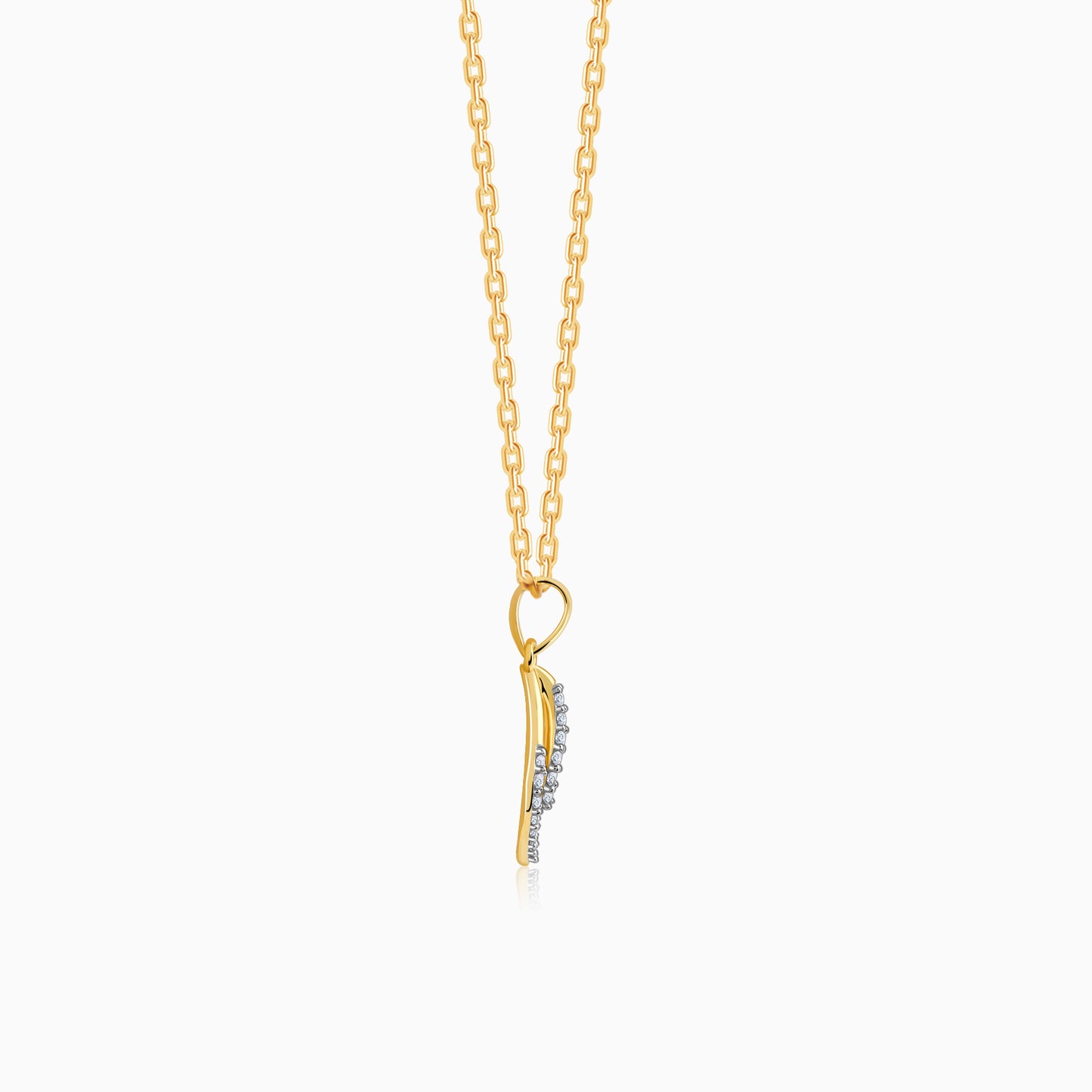 Gold Fidelity Diamond Pendant