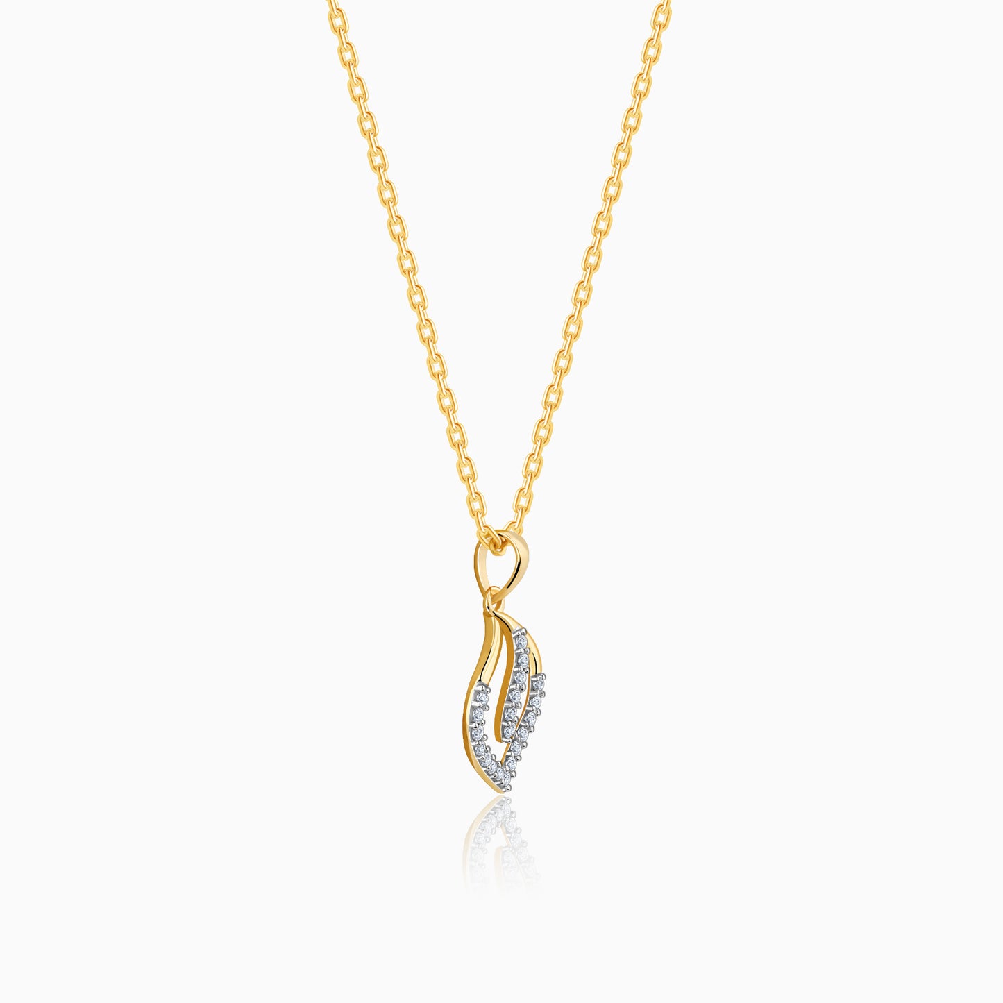 Gold Fidelity Diamond Pendant