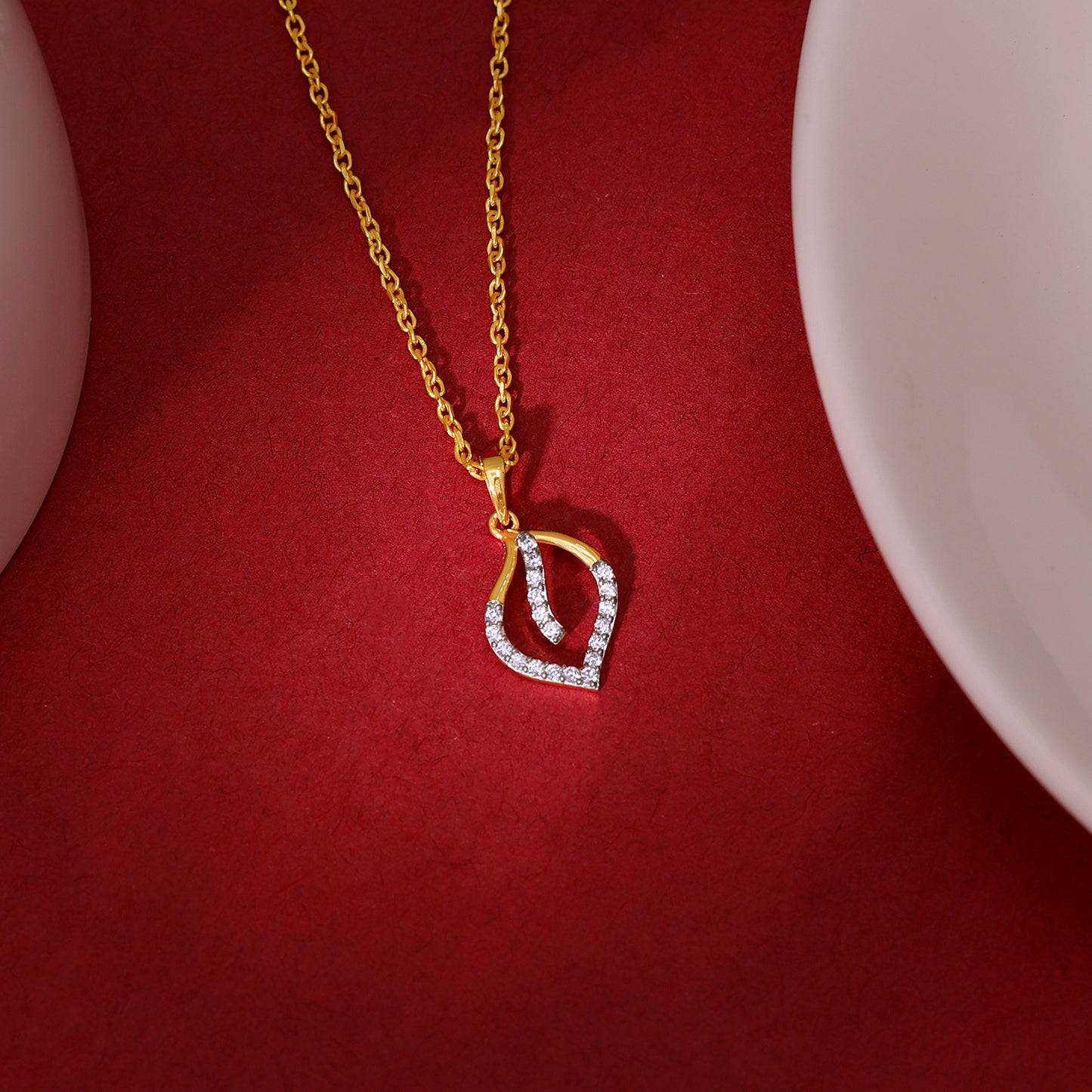 Gold Fidelity Diamond Pendant