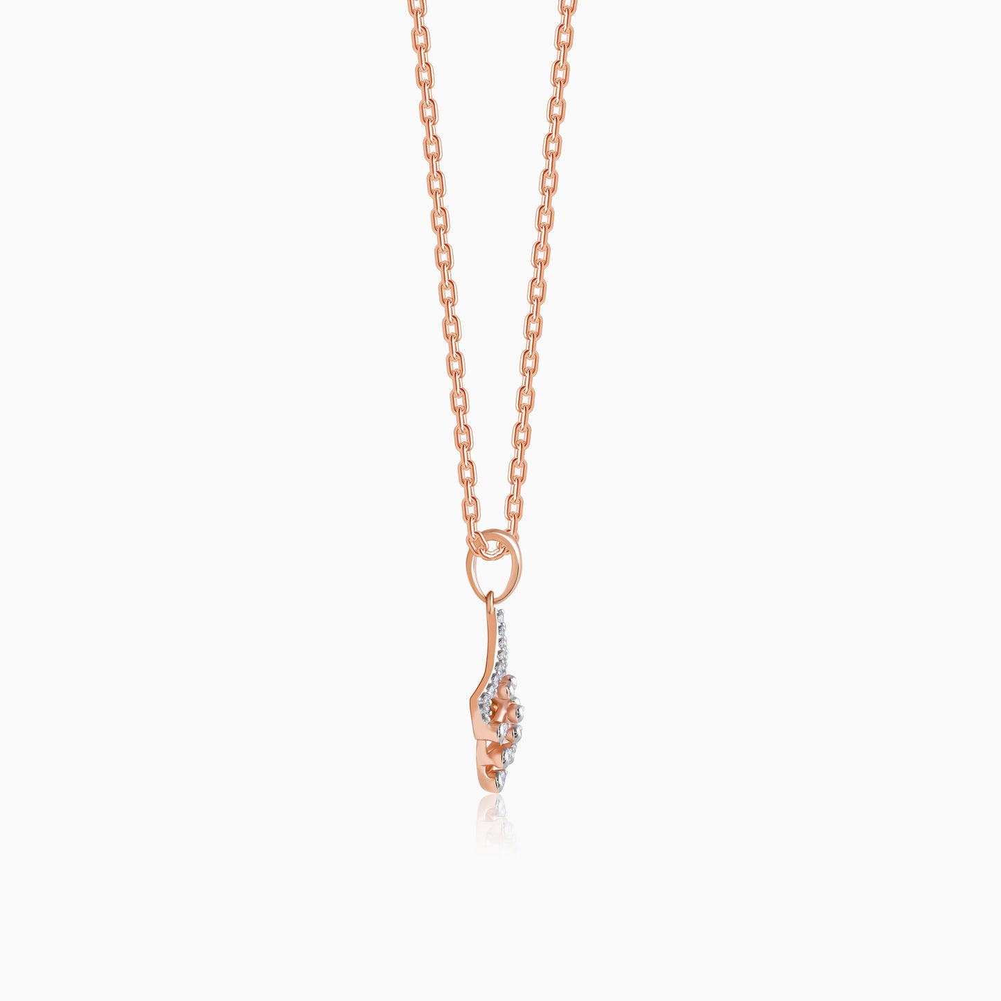 Rose Gold Prodigy Diamond Pendant