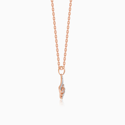 Rose Gold Prodigy Diamond Pendant