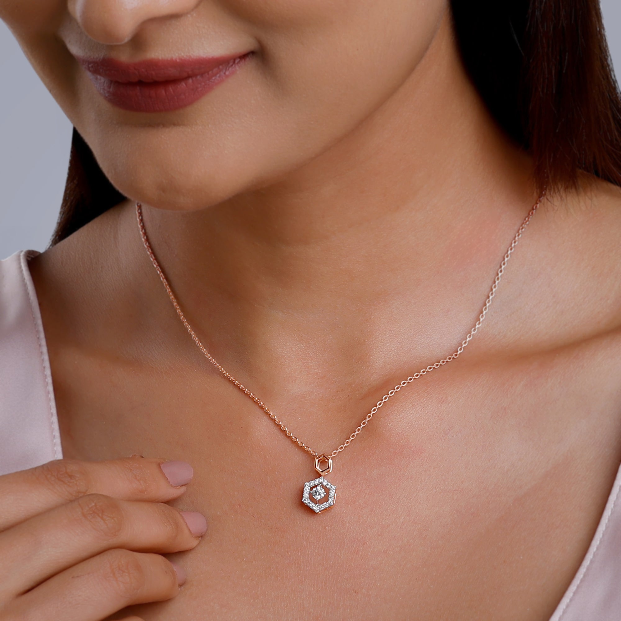 Small diamond locket store