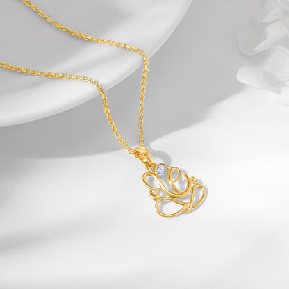 Gold Avigna Diamond Pendant