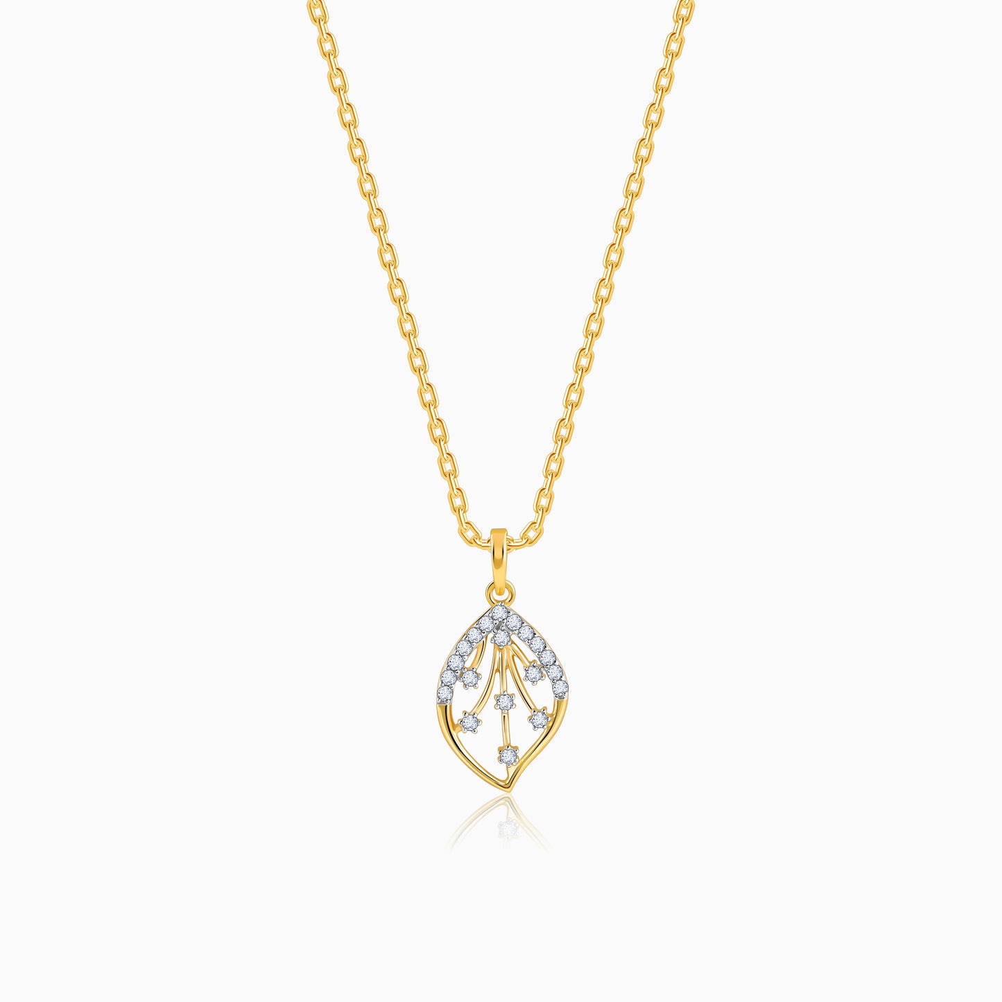 Gold Sublime Diamond Pendant