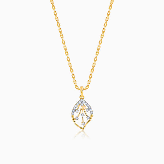 Gold Sublime Diamond Pendant