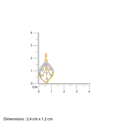 Gold Sublime Diamond Pendant