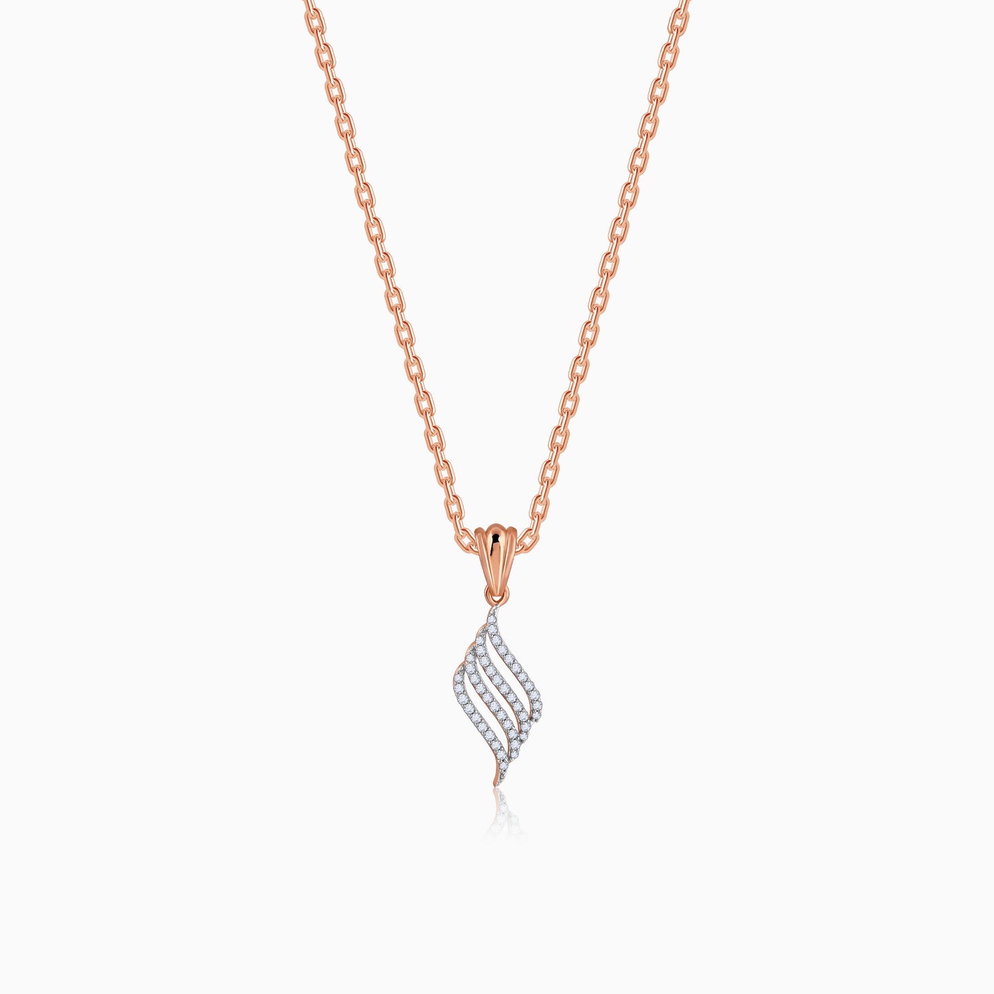 Rose Gold True Paradise Diamond Pendant