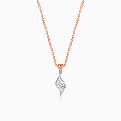 Rose Gold True Paradise Diamond Pendant