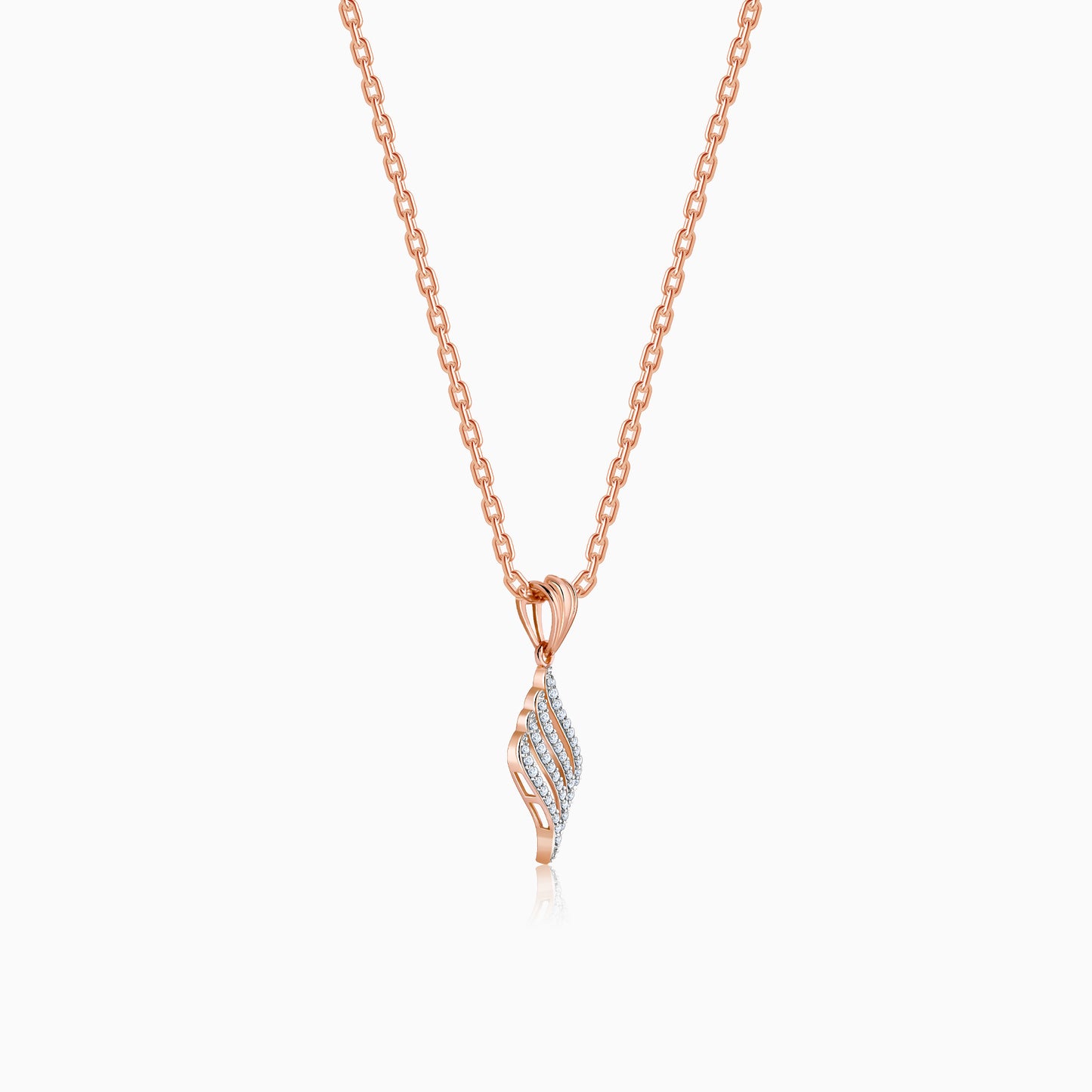 Rose Gold True Paradise Diamond Pendant