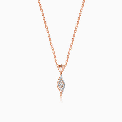 Rose Gold True Paradise Diamond Pendant