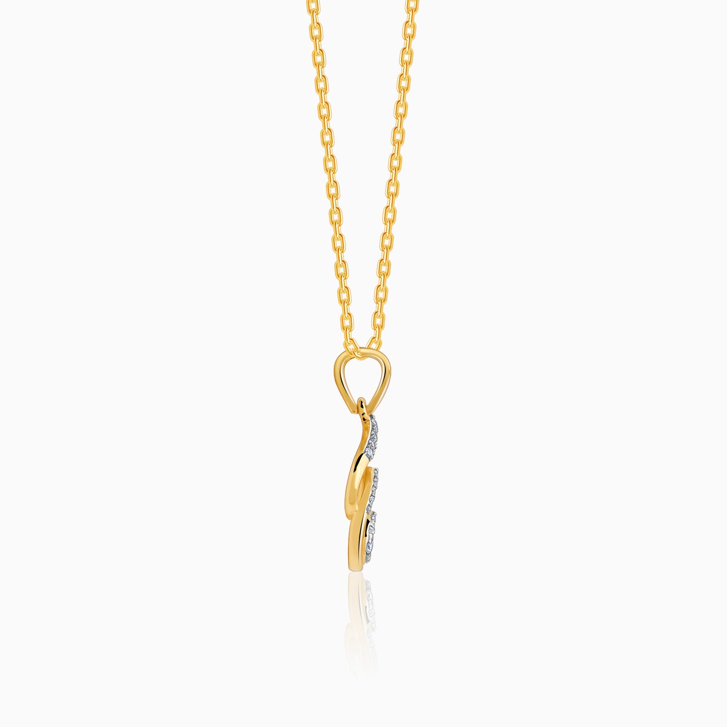 Gold Starry Whisper Diamond Pendant