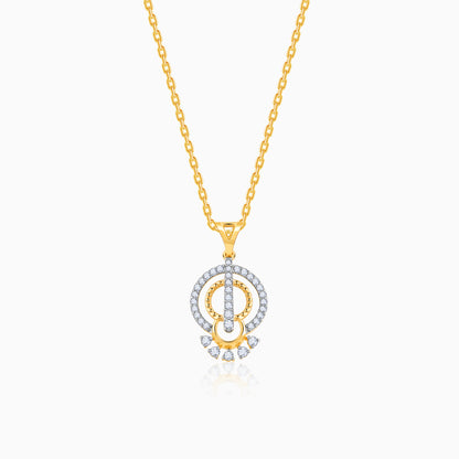 Gold Extra Sparkle Diamond Pendant