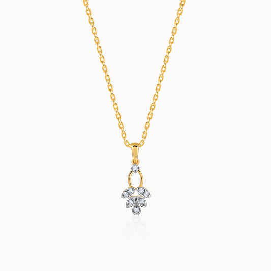 Gold Resplendent Diamond Pendant