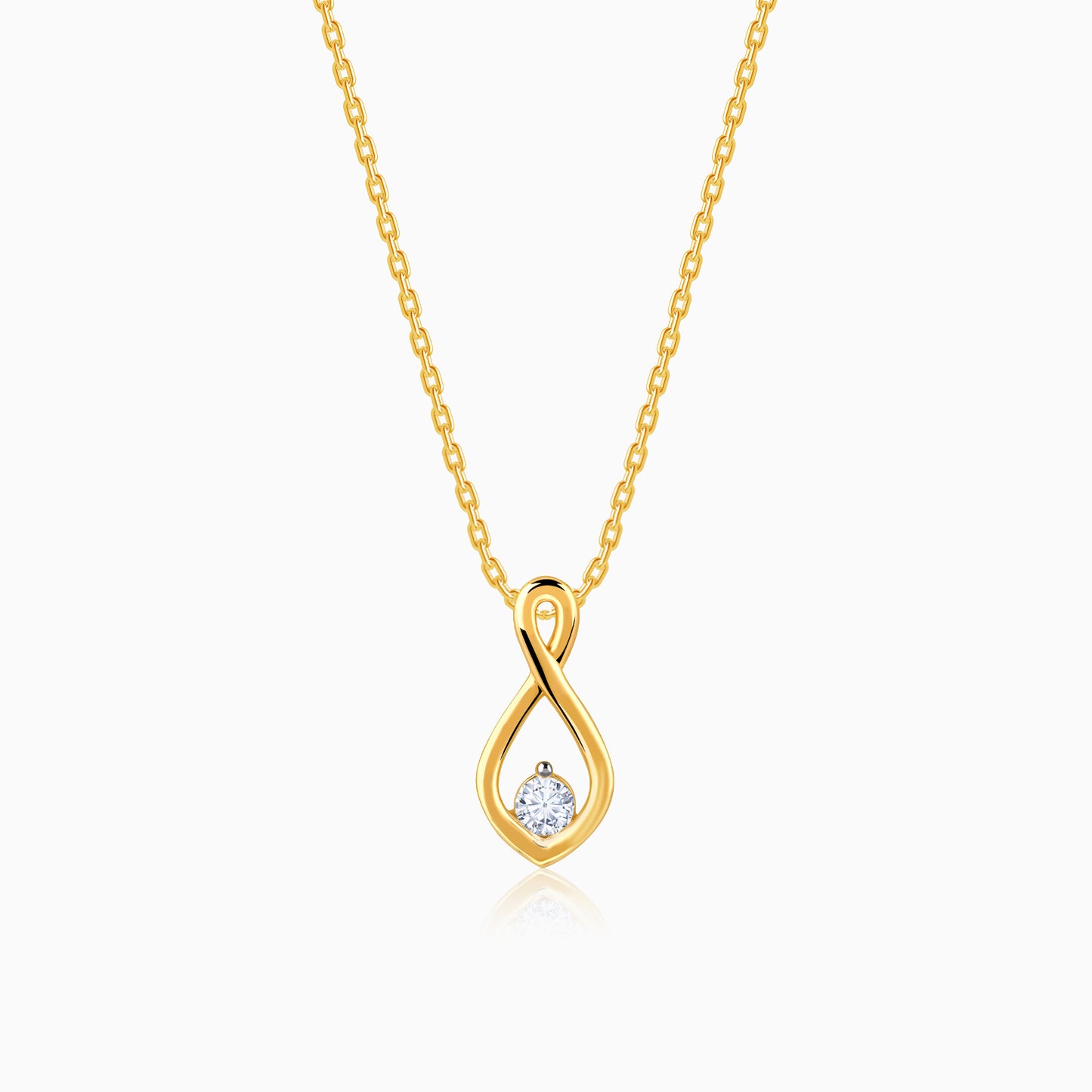 Gold Exciting Sparkle Diamond Pendant