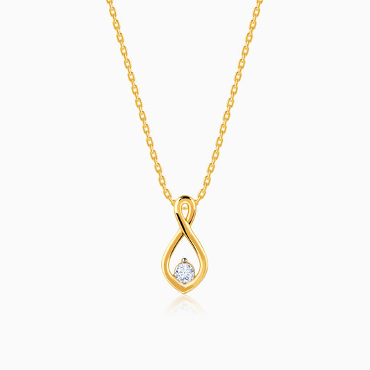 Gold Exciting Sparkle Diamond Pendant