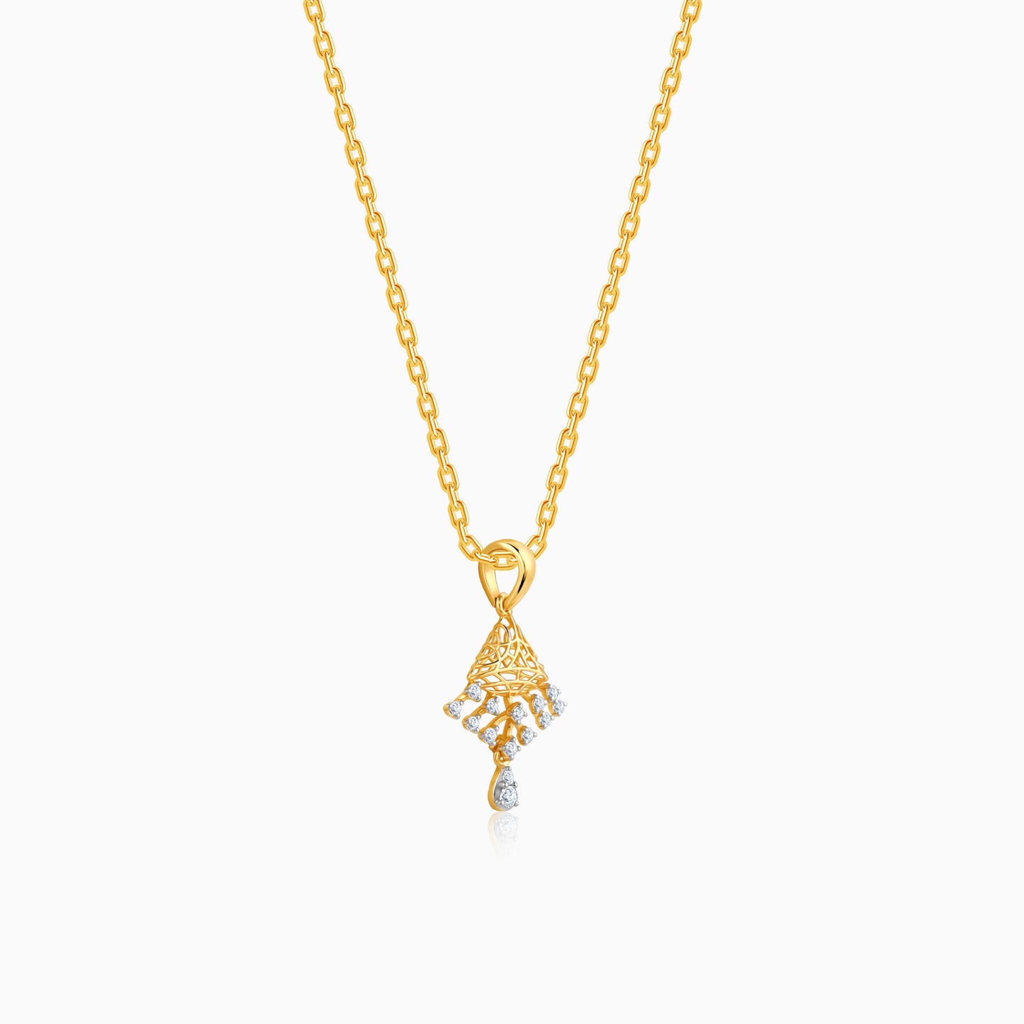 Gold Unstoppable Shine Diamond Pendant